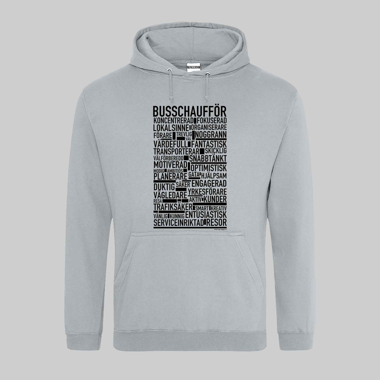 Busschaufför Text Hoodie