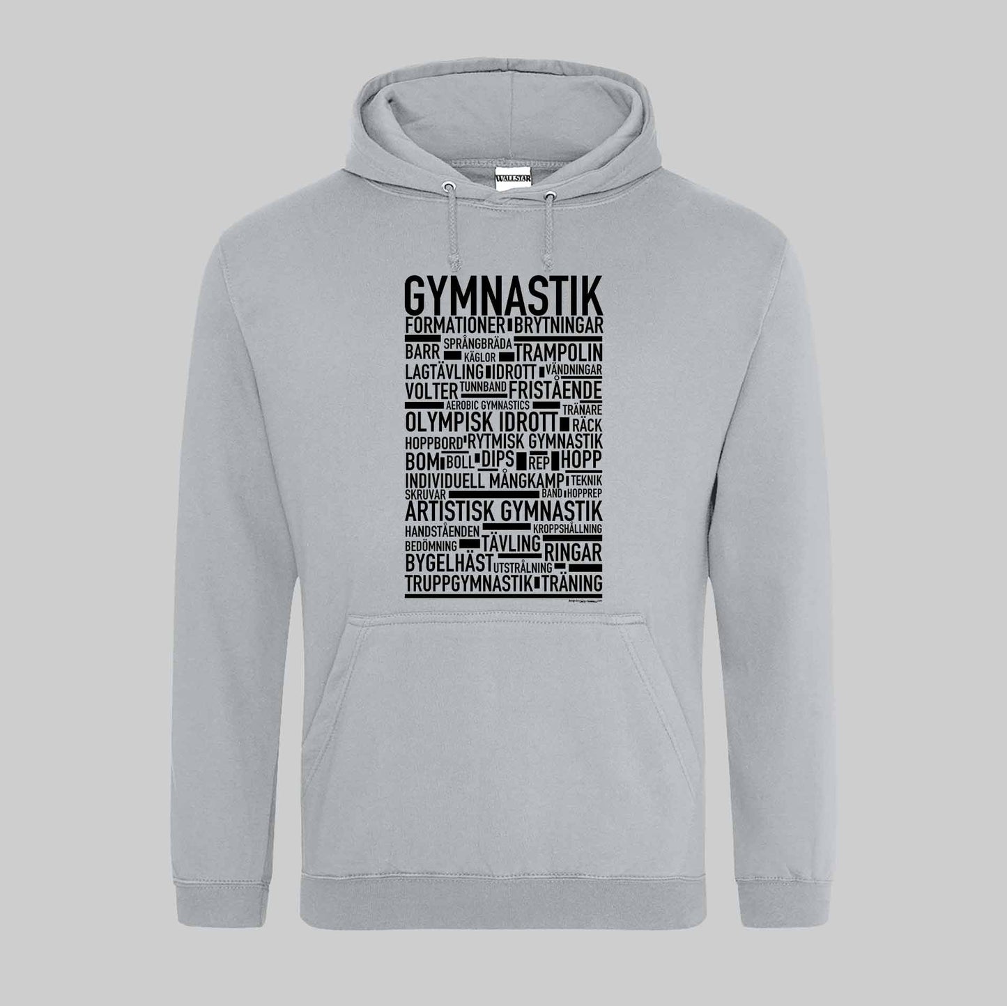 Gymnastik Text Hoodie