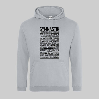 Gymnastik Text Hoodie
