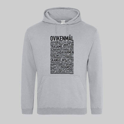 Ovikenmål Dialekt Text Hoodie