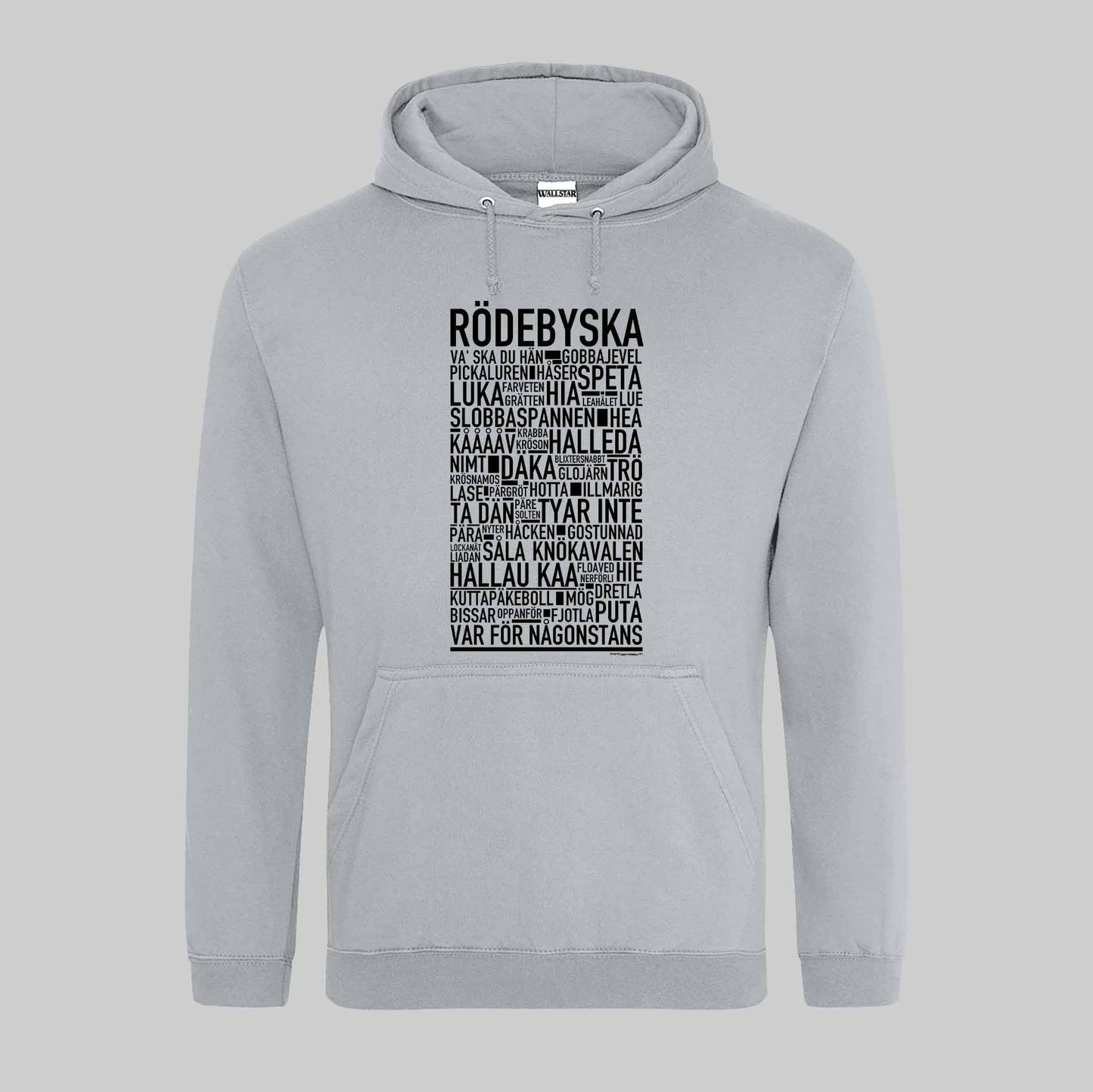 Rödebymål Dialekt Text Hoodie