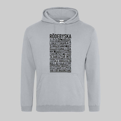 Rödebymål Dialekt Text Hoodie