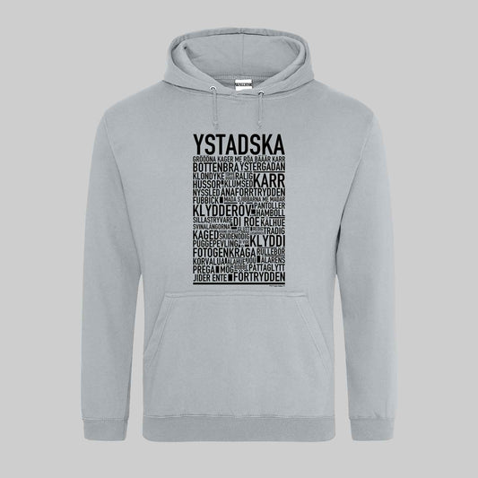 Ystadska Dialekt Text Hoodie