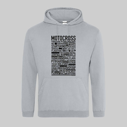 Motocross Text Hoodie