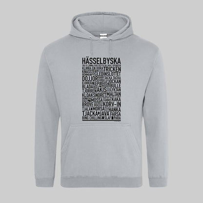 Hässelbyska Dialekt Text Hoodie