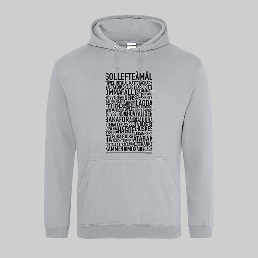 Solleftemål Dialekt Text Hoodie