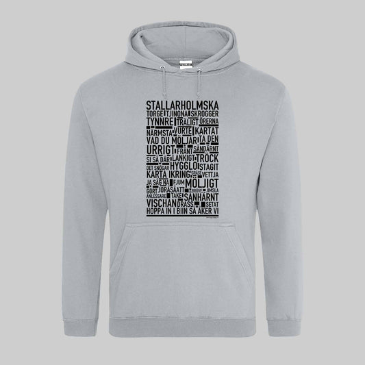 Stallarholmska Dialekt Text Hoodie
