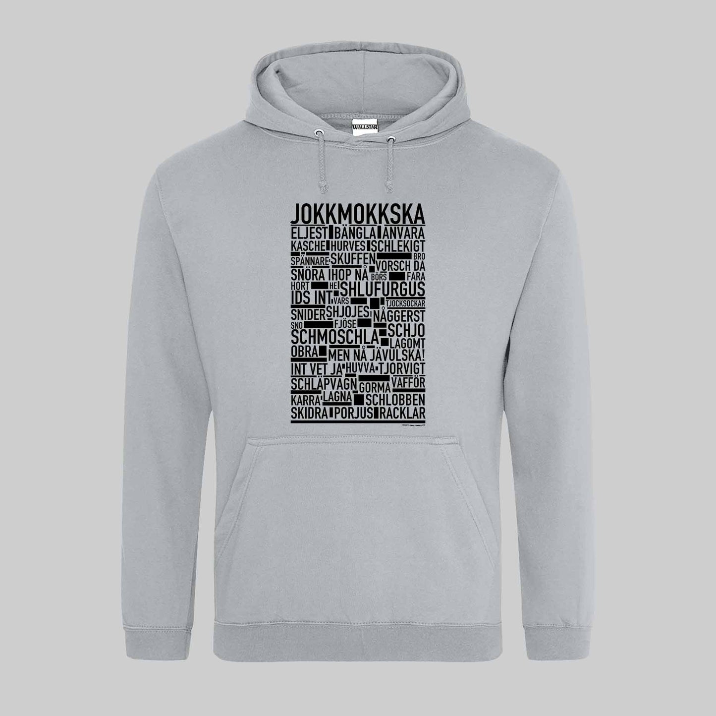 Jokkmokkska Dialekt Text Hoodie
