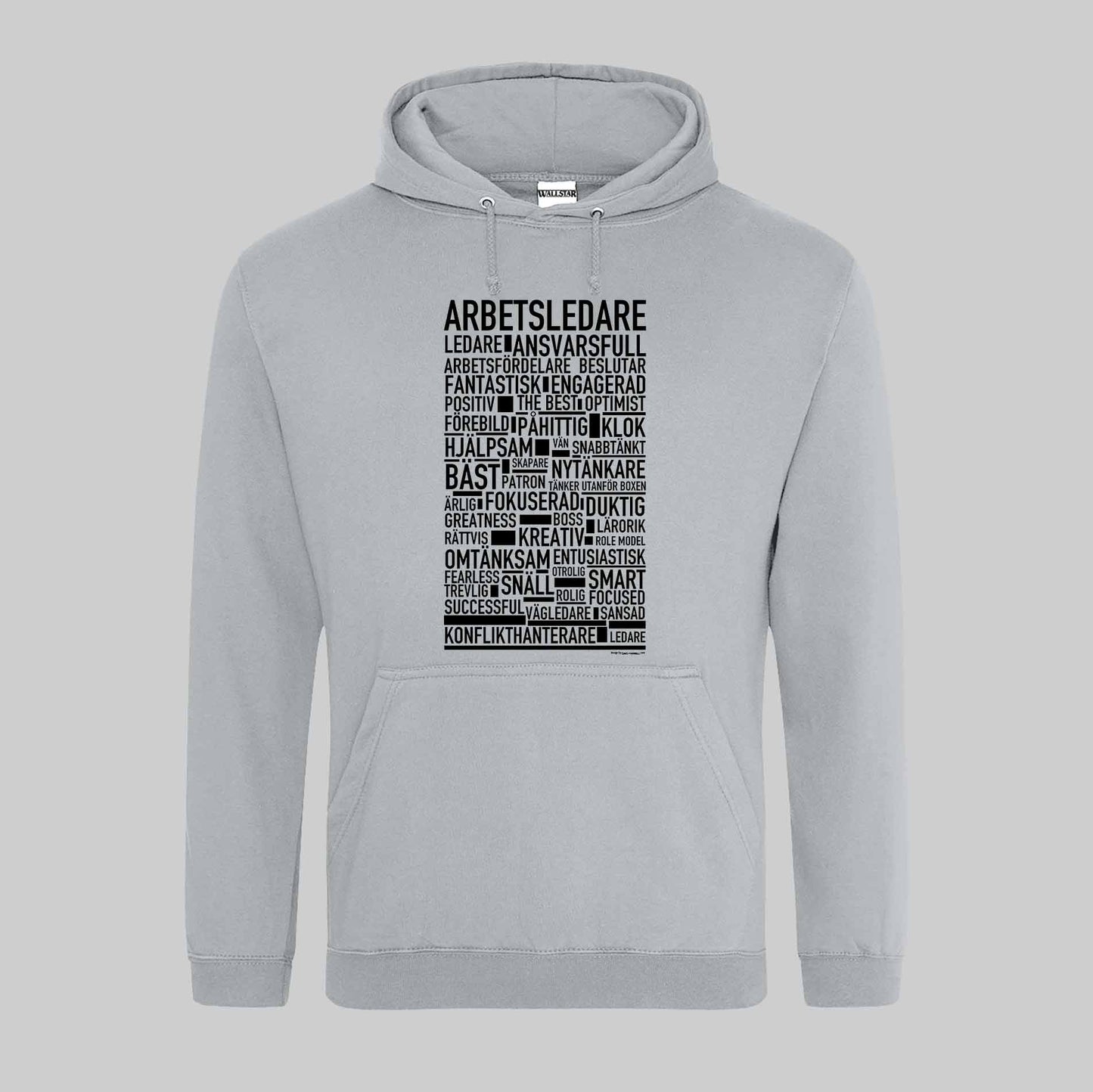 Arbetsledare Text Hoodie