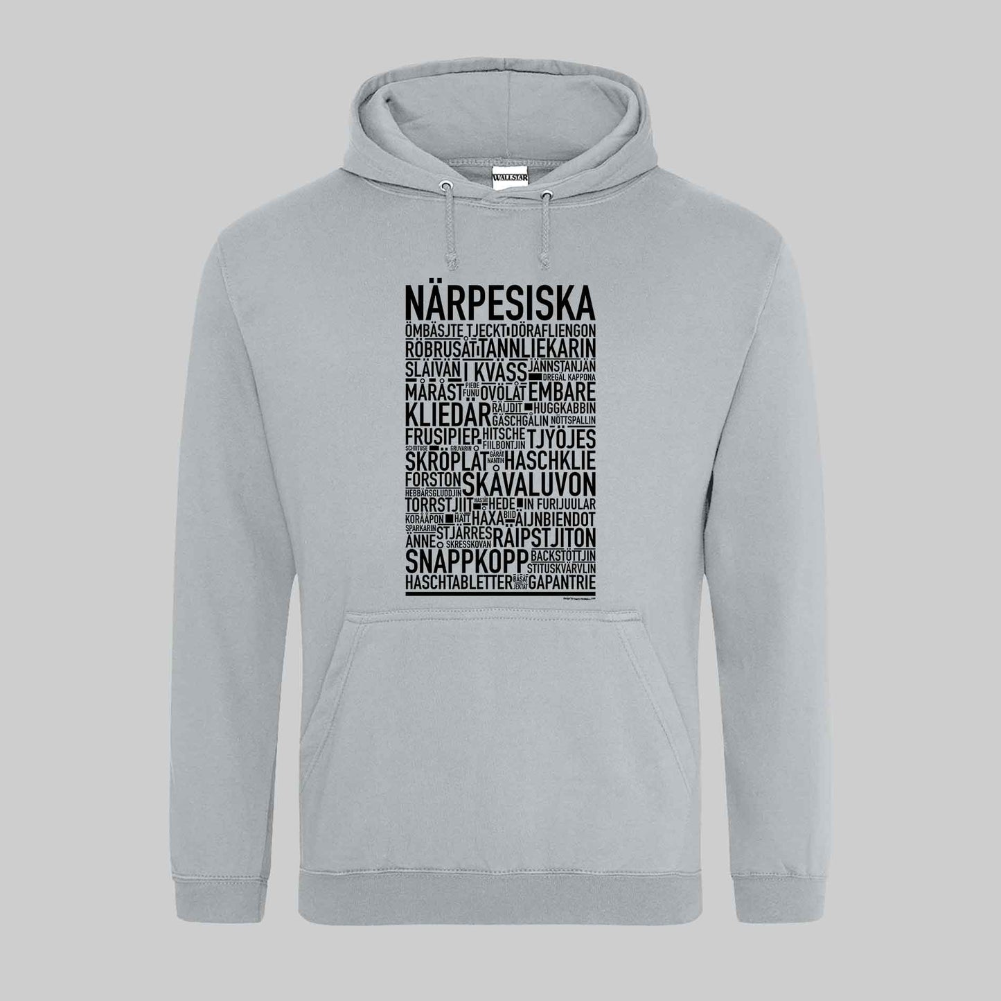 Närpesiska Dialekt Text Hoodie