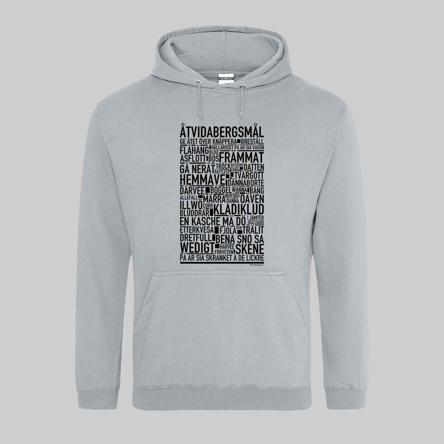 Åtvidabergsmål Dialekt Text Hoodie