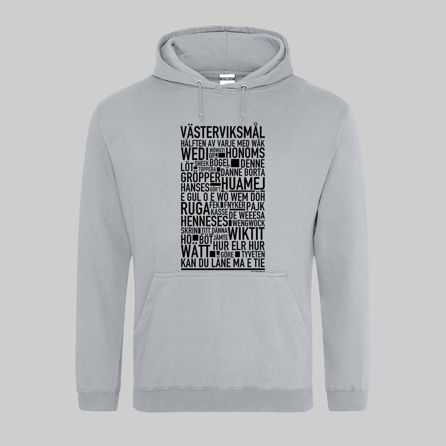 Västerviksmål Dialekt Text Hoodie