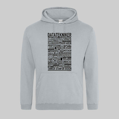 Datatekniker Text Hoodie
