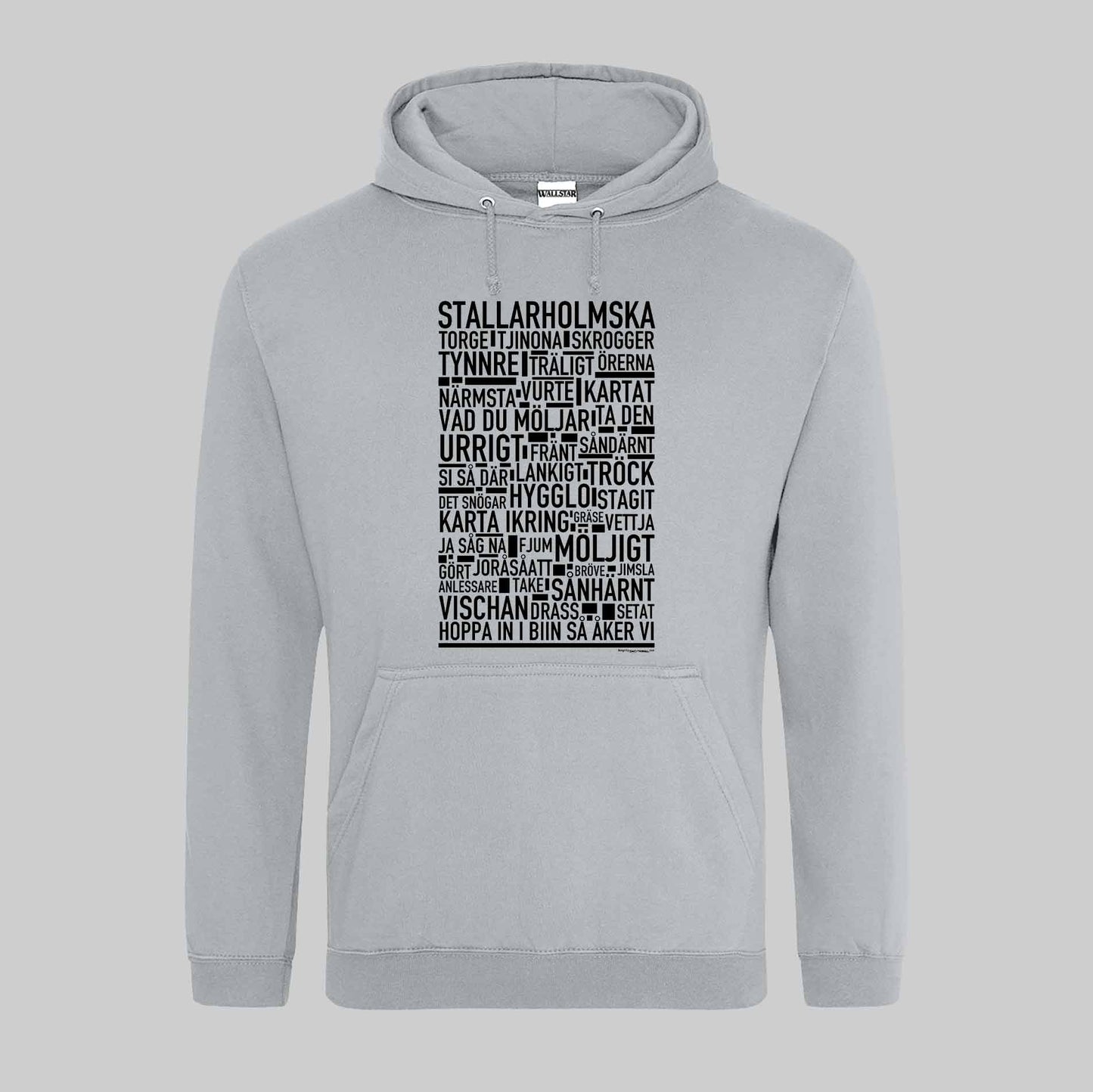 Stallarholmska Dialekt Text Hoodie