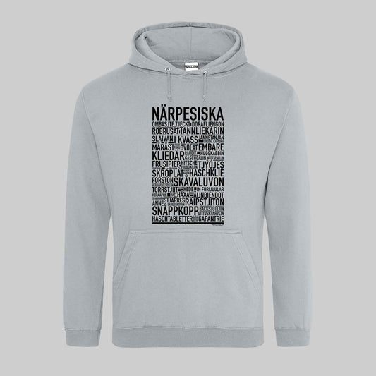 Närpesiska Dialekt Text Hoodie
