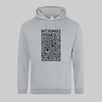 Hattjåsmaule Dialekt Text Hoodie