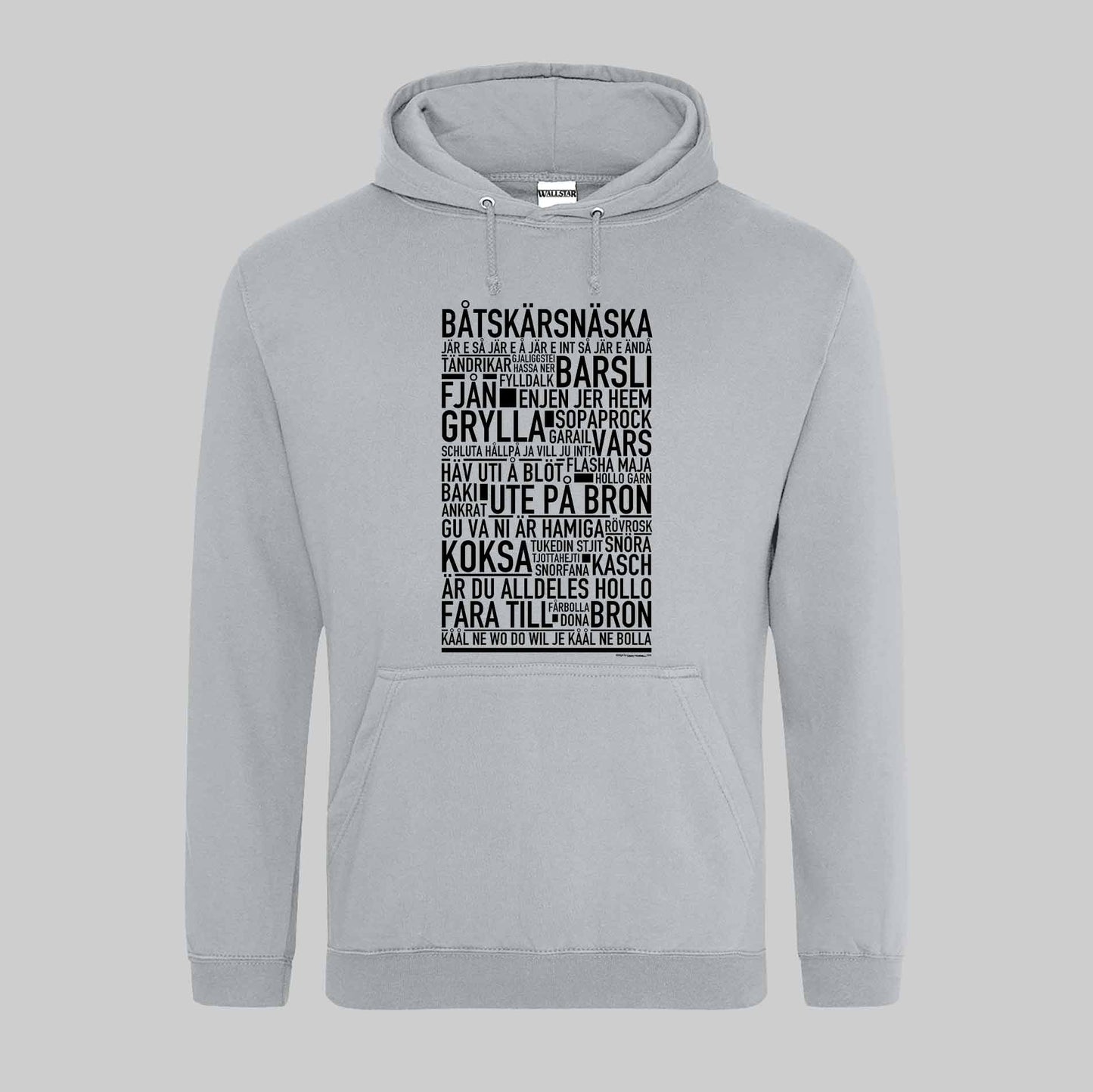 Båtskärsnäska Dialekt Text Hoodie