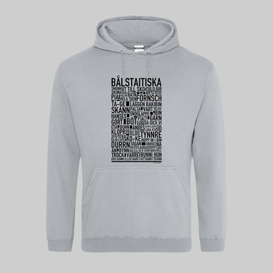 Bålstaitiska Dialekt Text Hoodie