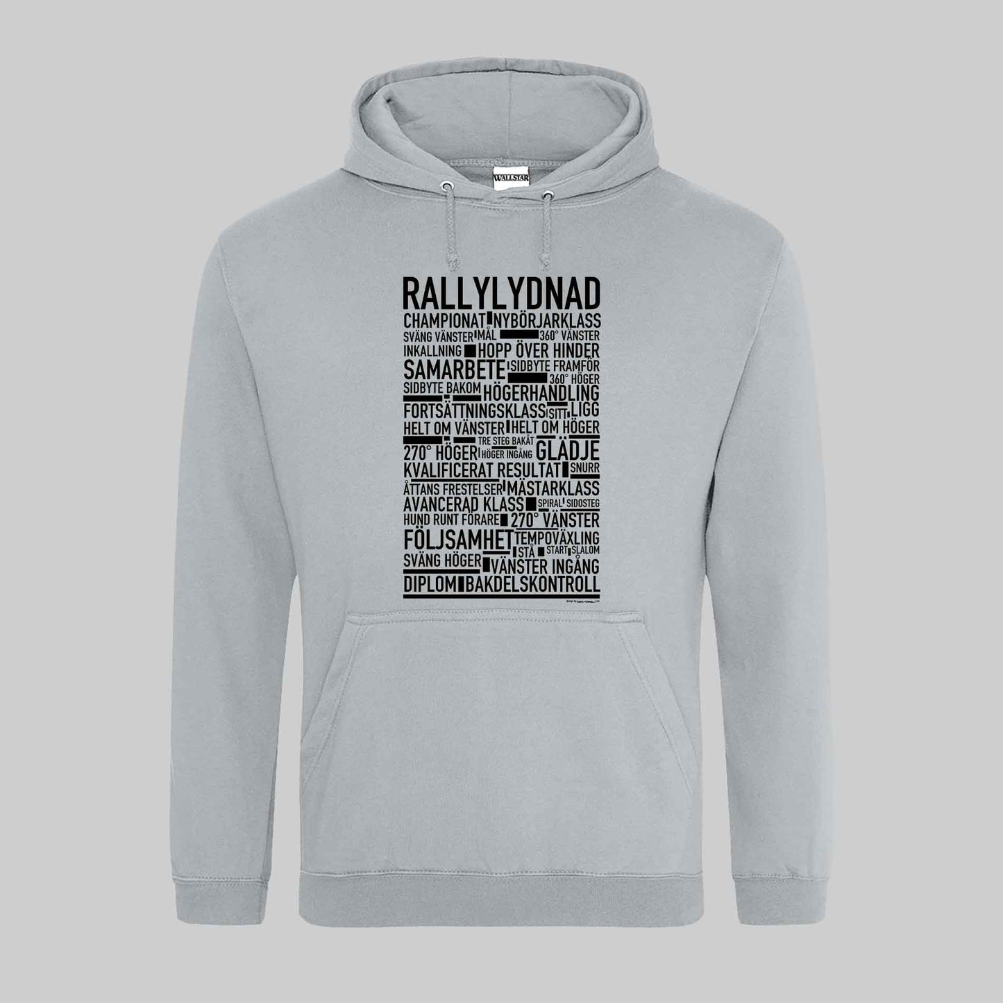 Rallylydnad Text Hoodie