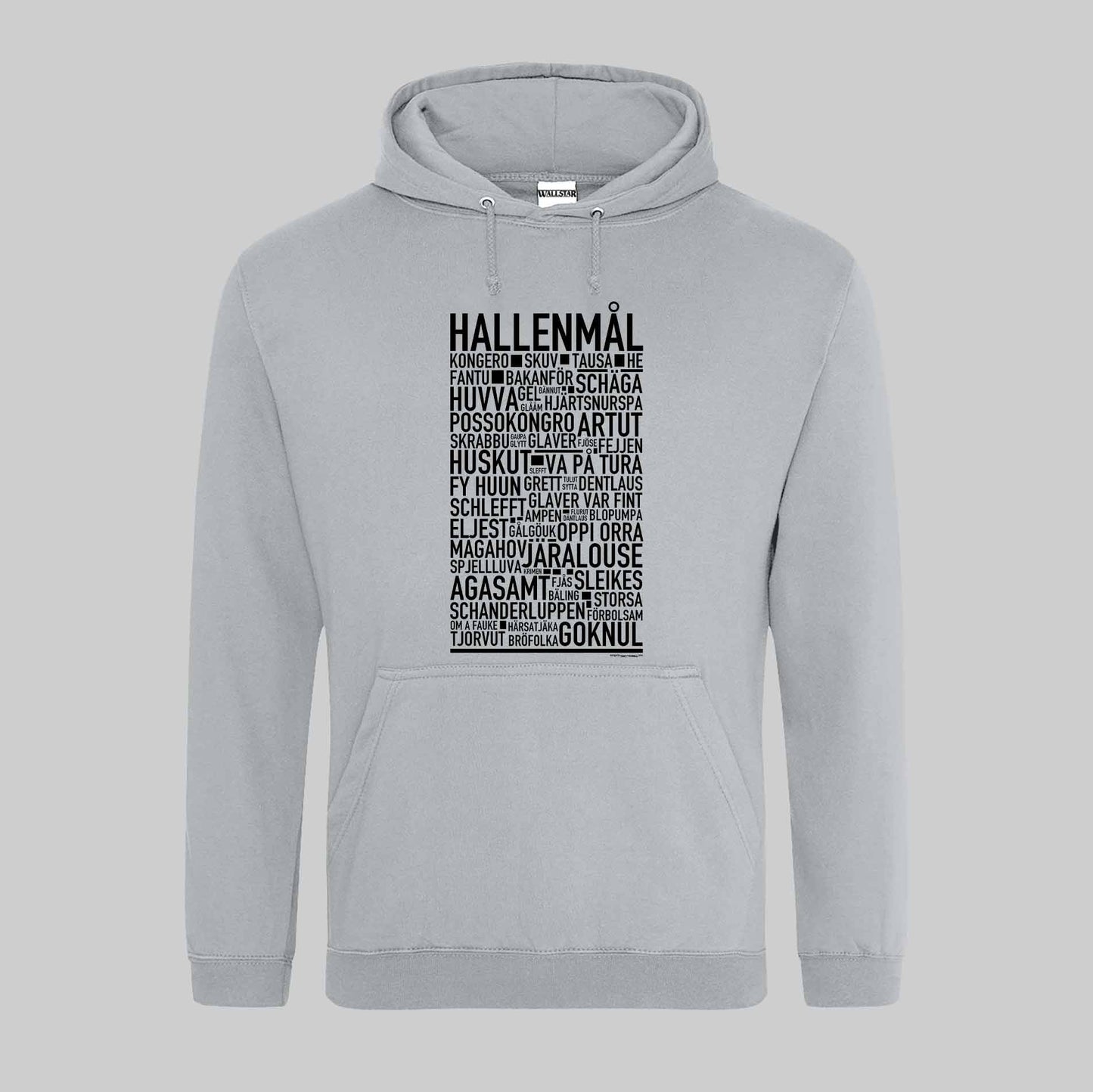Hallenmål Dialekt Text Hoodie