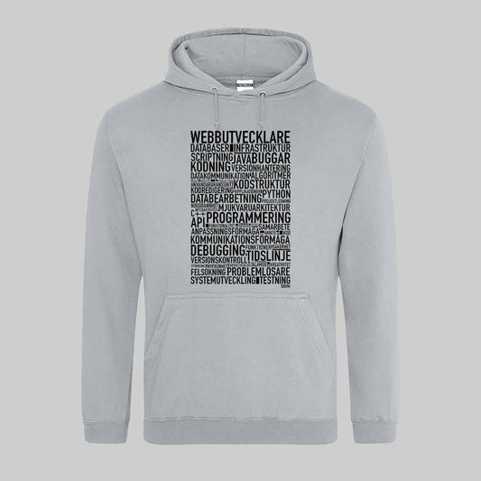 Webbutvecklare Text Hoodie