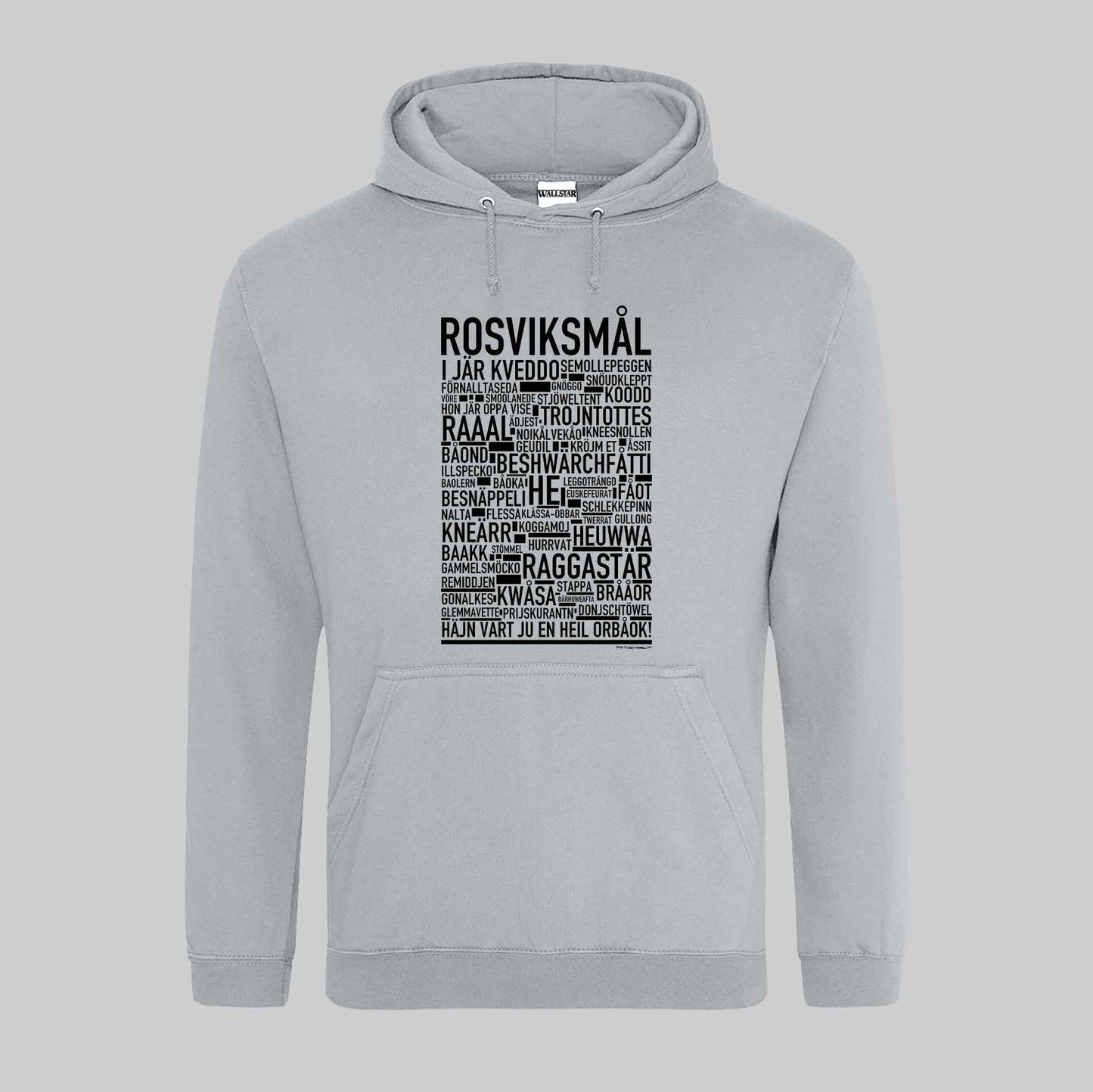 Rosviksmål Dialekt Text Hoodie