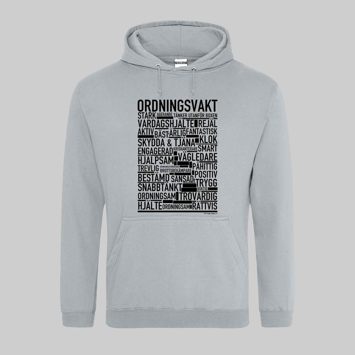 Ordningsvakt Text Hoodie