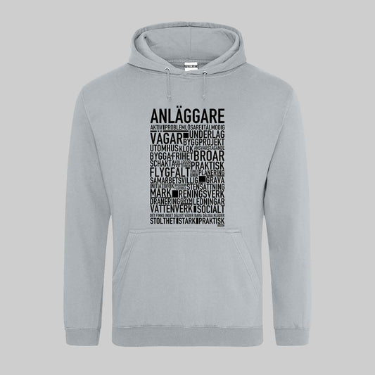 Anläggare Text Hoodie