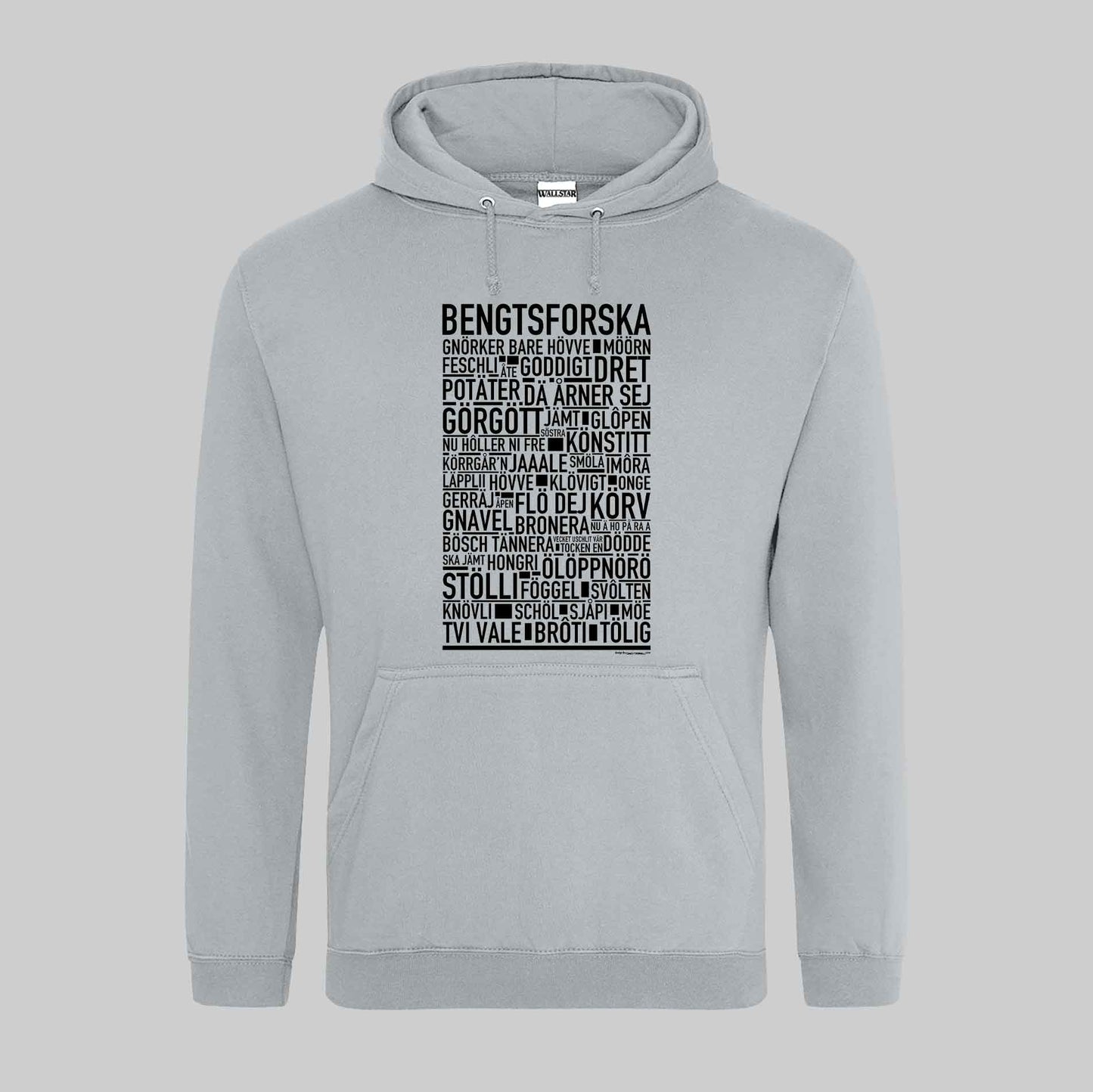 Bengtsforska Dialekt Text Hoodie