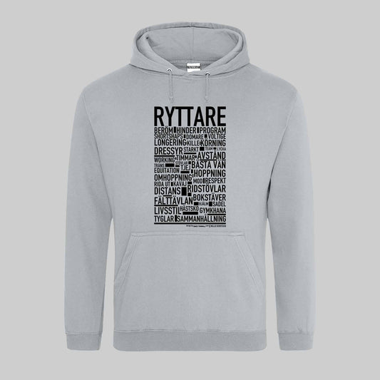 Ryttare Text Hoodie