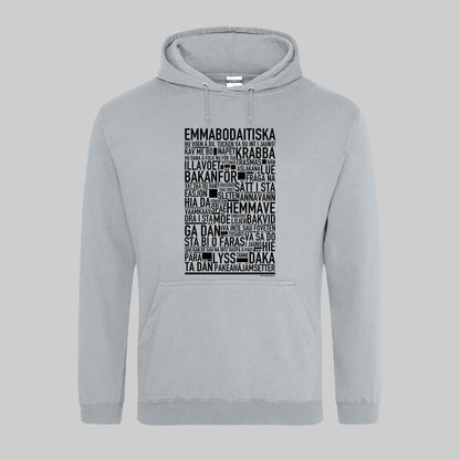 Emmabodaitiska Dialekt Text Hoodie