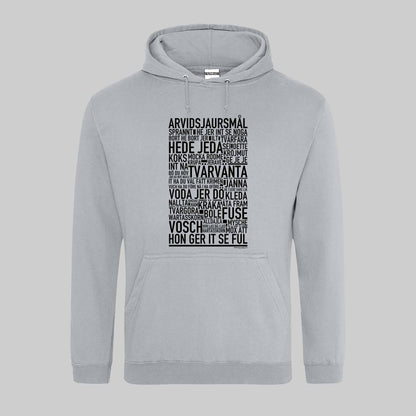 Arvidsjaursmål Dialekt Text Hoodie