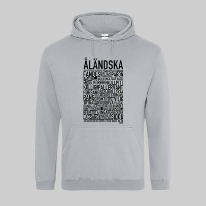 Åländska Dialekt Text Hoodie