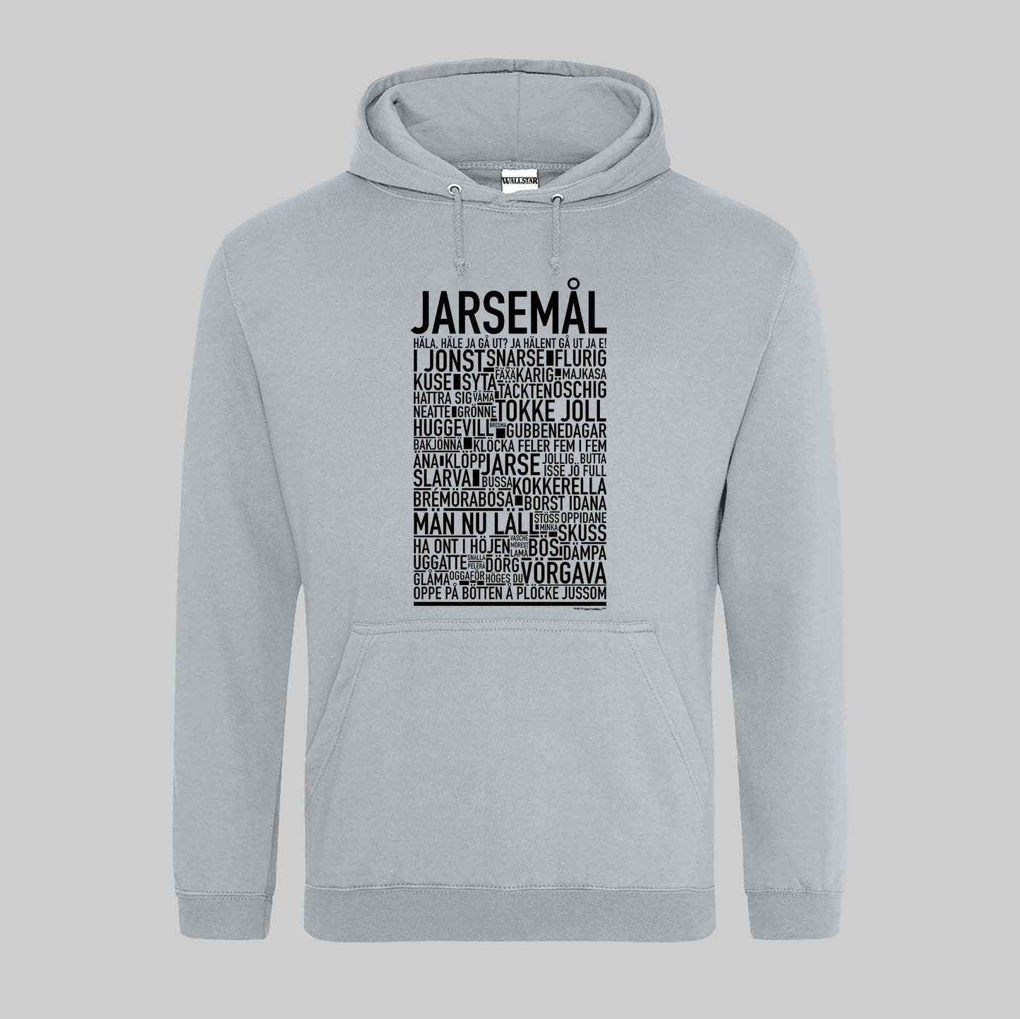 Jarsemål Dialekt Text Hoodie