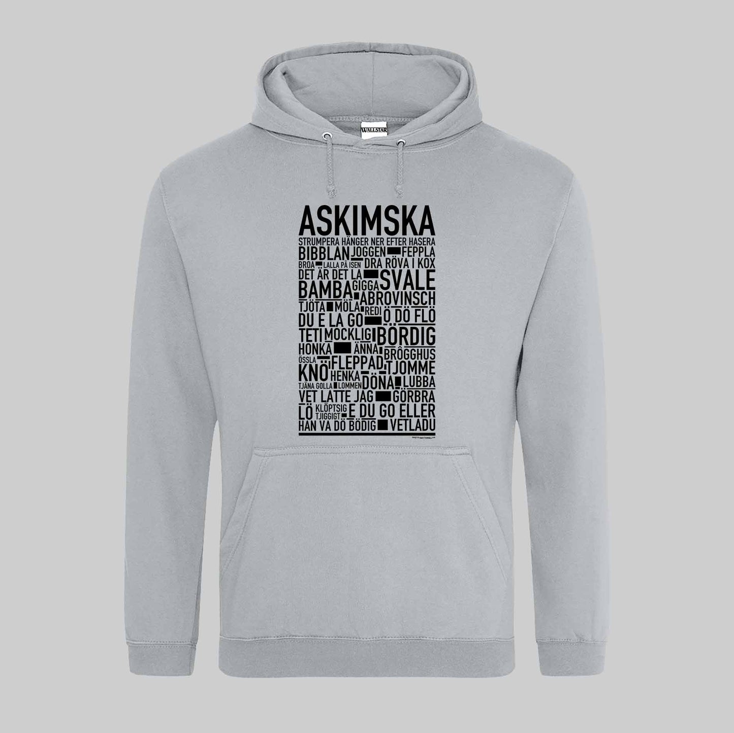 Askimska Dialekt Text Hoodie