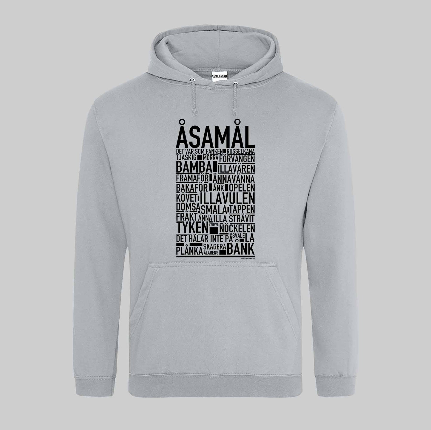 Åsamål Dialekt Text Hoodie