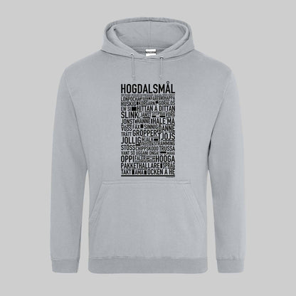 Hogdalsmål Dialekt Text Hoodie