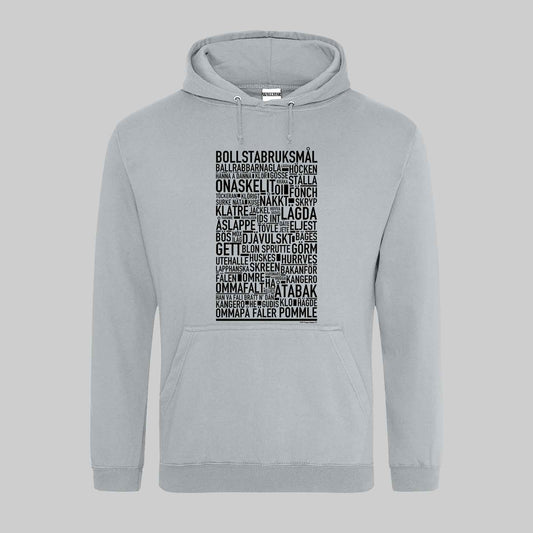 Bollstabruksmål Dialekt Text Hoodie