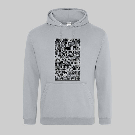 Löddeköpingemål Dialekt Text Hoodie