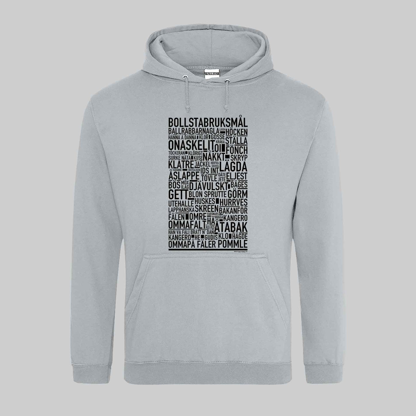 Bollstabruksmål Dialekt Text Hoodie