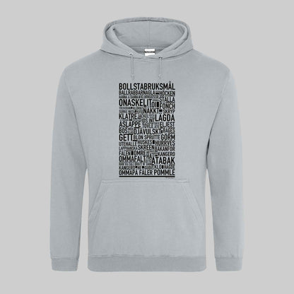 Bollstabruksmål Dialekt Text Hoodie