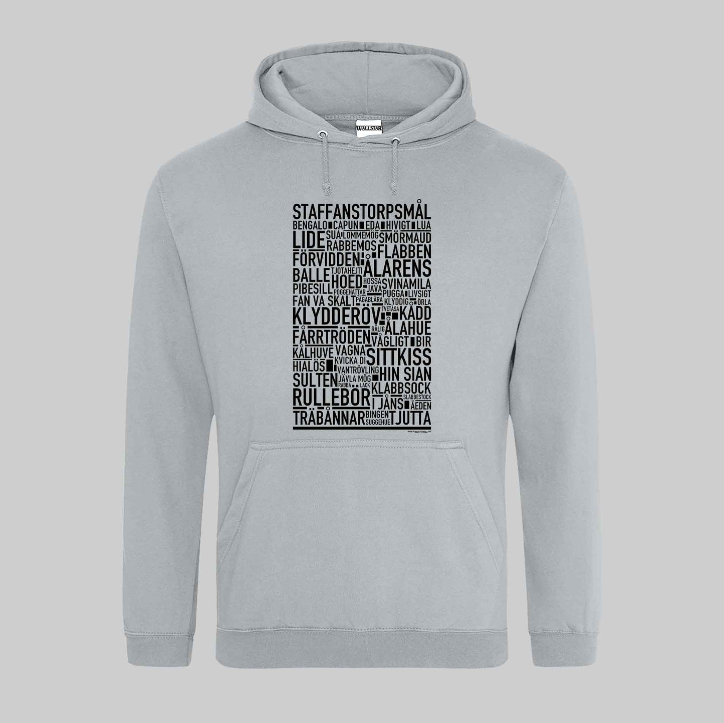 Staffanstorpsmål Dialekt Text Hoodie