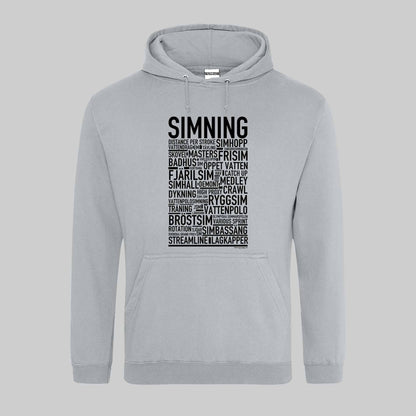 Simning Text Hoodie