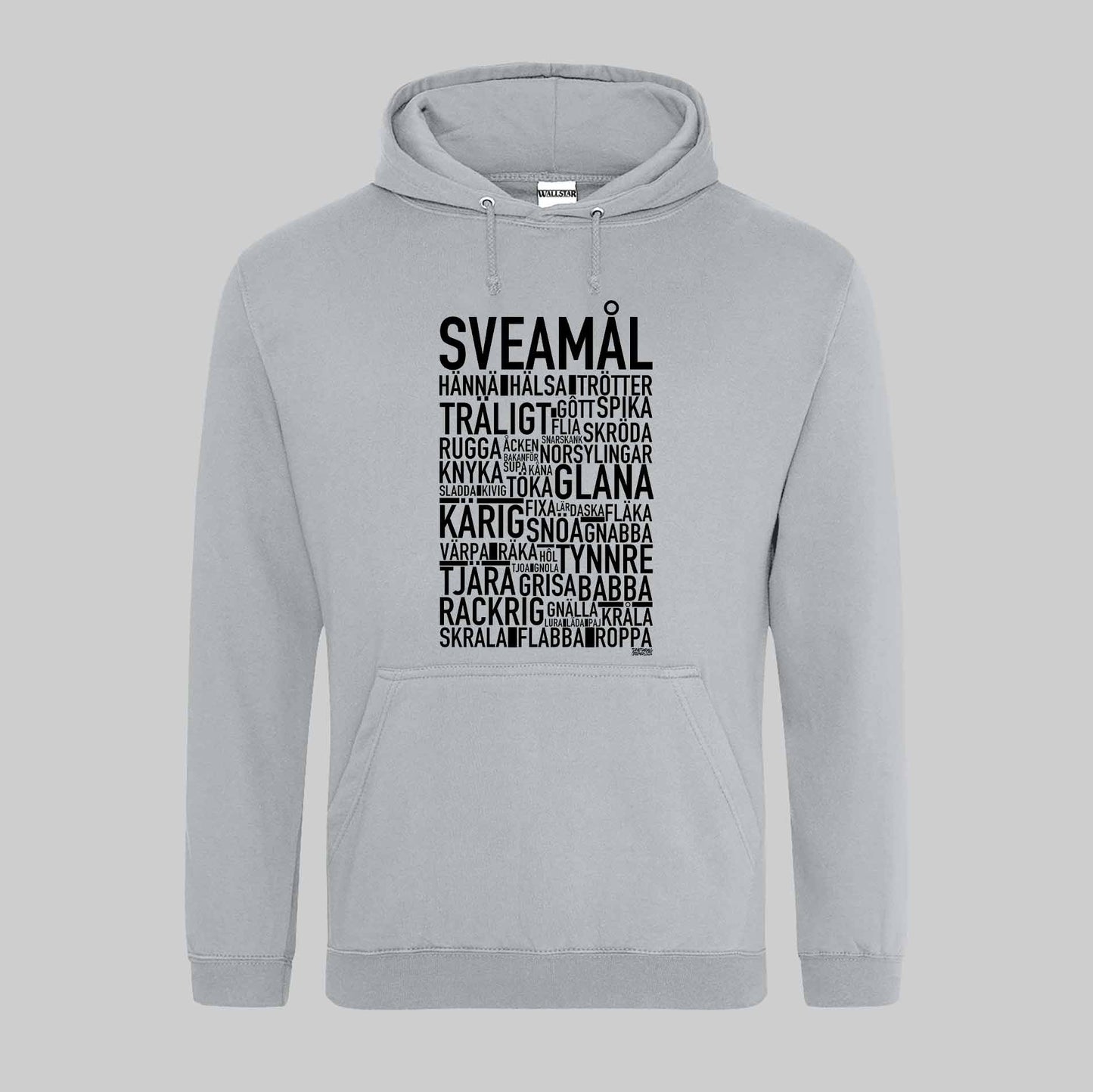 Sveamål Dialekt Text Hoodie