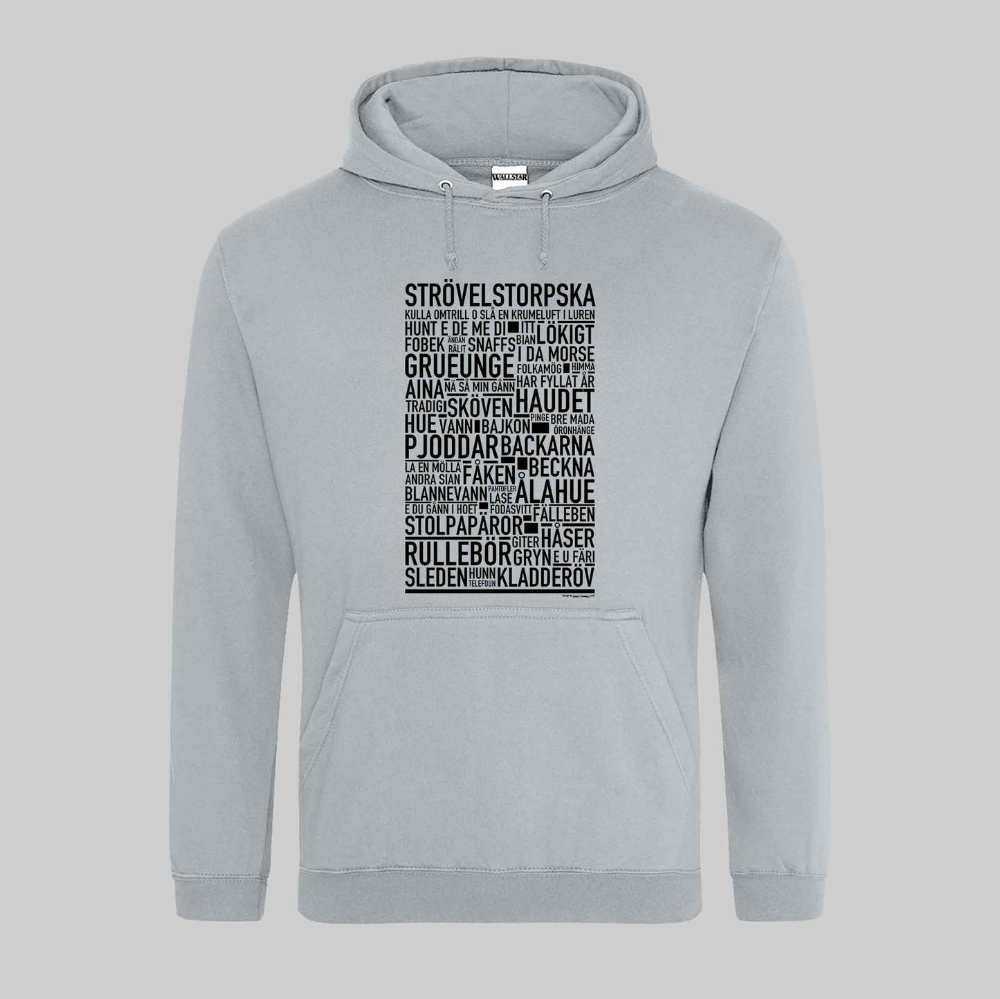 Strövelstorpska Dialekt Text Hoodie
