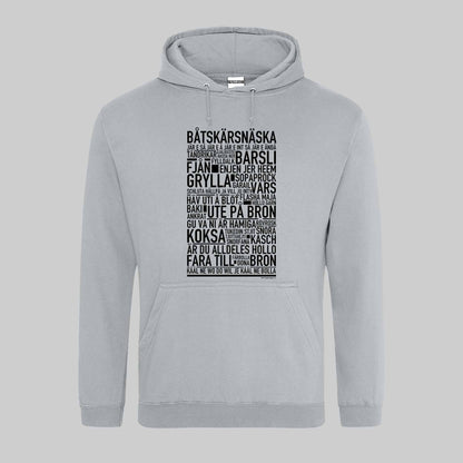 Båtskärsnäska Dialekt Text Hoodie