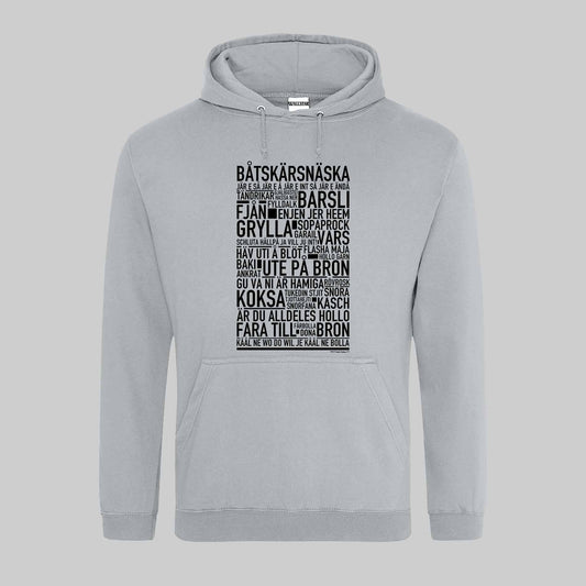 Båtskärsnäska Dialekt Text Hoodie