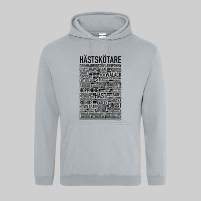 Hästskötare Text Hoodie