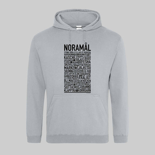 Noramål Dialekt Text Hoodie