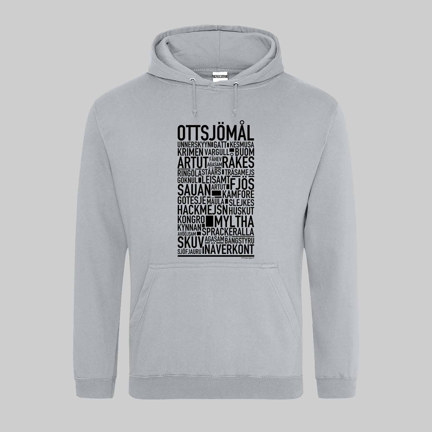 Ottsjömål Dialekt Text Hoodie